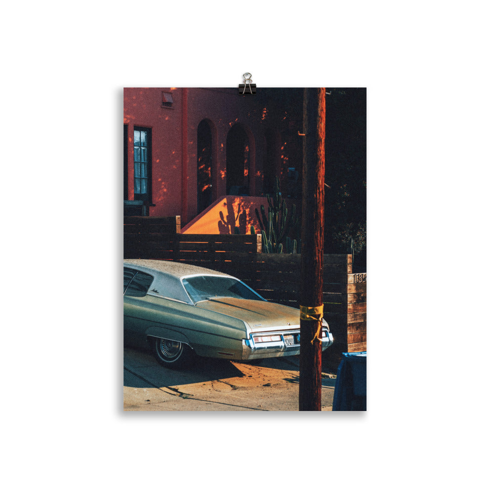 'Car and Cactus' Photo Print by Tom Doolie